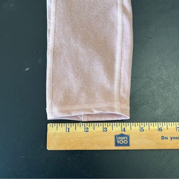 Fabletics On-The-Go PowerHold High-Waisted Rosebloom Heather Capri Leggings 0685 - Picture 15 of 15